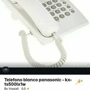 Telefono fijo blanco - Img 56352162