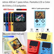Miniconsola portátil de videojuegos clásicos 400 en 1 - Img 56363241