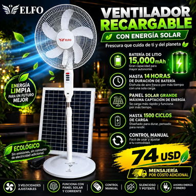 Ventiladores recargables - 5/7