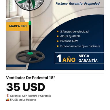 🌀 ¡Dile adiós al calor! 🥵 Las mejores ofertas en ventiladores llegaron para refrescar tu hogar ❄️✨ - Img 118083966