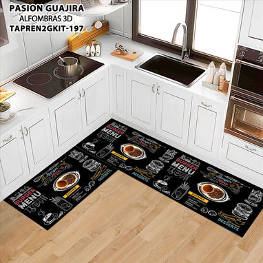 🍽️ Alfombras 3D para Cocina - Img 112278925