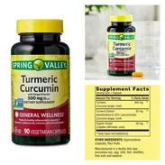 Cúrcuma pomo de 90 capsulas sellado a estrenar por usted - Img 50245862