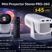 Mini Proyector Steren PRO-260 precio 45 usd - Img 56203363