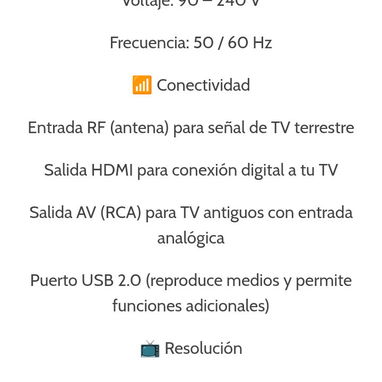 Cajita externa vivamax para tv - Img 112938438