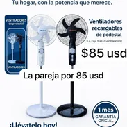 Ventiladores recargables en oferta especial 2 por 85 usd - Img 55762476