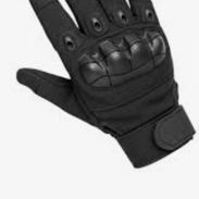 Guantes reforzados negros talla L y XL - Img 57790058