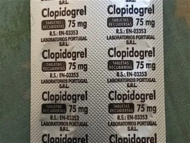 Clopidogrel 75 mg blíster de 10 tabletas - Img 66499368