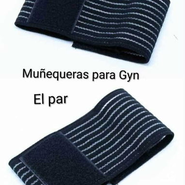 Muñequeras Negras para proteccion uso en Gyn. El par - Img 117312269