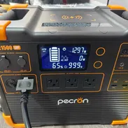 Pecron E1500LFP  🔋 1536 Wh de capacidad (LiFePO₄, 3500+ ciclos). ⚡ 2200 W de potencia continua (pico 4400 W). ☀️ Entrad - Img 56379482