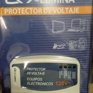 PROTECTOR DE VOLTAJE PARA EQUIPOS DE BAJO.CONSUMO.CMMO TV ,CAJITA Y VENTILADOR - Img 126389530