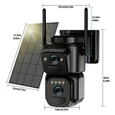 Cámara de vigilancia 24/7 Solar, automático, Wifi - Img 127723670