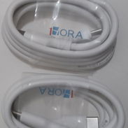 CABLES TIPO C A TIPO C 3A CARGA RÁPIDA Y TRANSFIEREN DATOS MIDEN 1 METRO (MARCA 1HORA) - Img 55390247