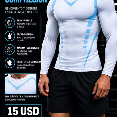 Enguatadas deportiva y de compresión - 6/8