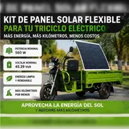 Panel Solar para Triciclo de Carga 560W - Img 55896336
