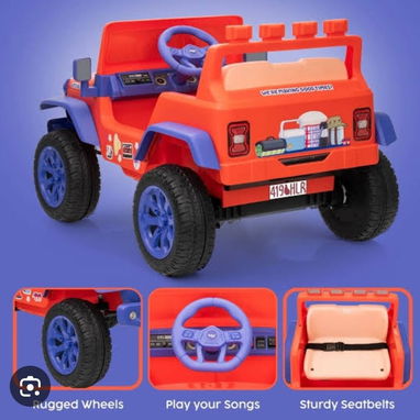 Carro eléctrico de niños temática de Bluey - 2/2