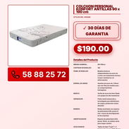 COLCHON PERSONAL KONFORT ANTILLAS 90 x 190 cm VPT -0310 - Img 57840794