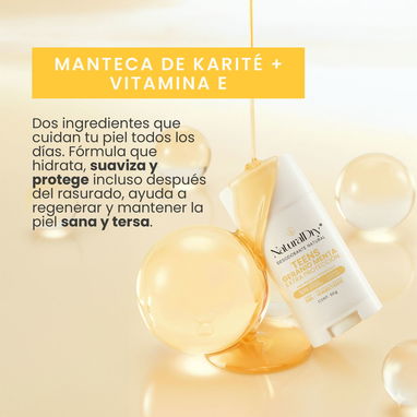 Desodorante Natural en Barra Teens Geranio Menta Extra Protección - Img 117359776