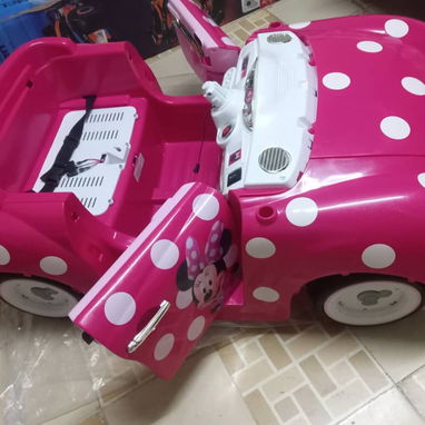 Carro eléctrico para niñas Minnie Mouse - Img 124100707