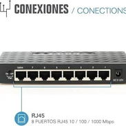 Switch Iggual GES8000 8 puertos a 1000 Mbps Nuevos - Img 58000410