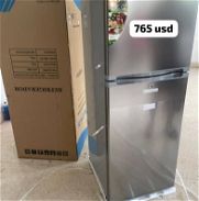 Refrigerador de 9 pies marca milexus con envío gratis y garantía, con llave en puertas, acero inoxidable 🔑 - Img 45747137