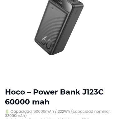 🔋⚡ ¡CARGADORES PORTÁTILES DISPONIBLES! ⚡🔋  ¿Te quedaste sin batería? 📱🔋 ¡No dejes que eso te pase! Lleva tu energía - 2/7