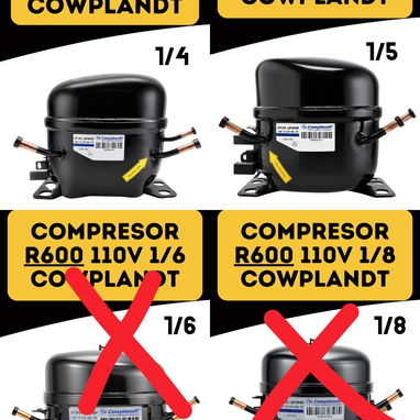Venta de insumos partes y piezas de refrigeración y clima ( compresores) - Img 127052155
