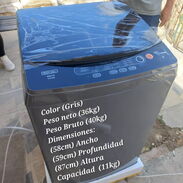 lavadora 11kg 550 USD agua fría y caliente - Img 45547965