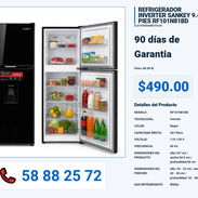 REFRIGERADOR INVERTER SANKEY 9.4 PIES RF101N81BD VPT-0297 - Img 55993073