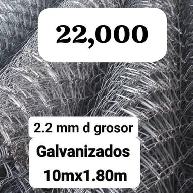 Tubos de hierro de una pulgada y rollos de cerca - Img 124071952