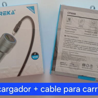 Cables y cargadores de movil, V8, tipo C, IP y de carro. - Img 116503705