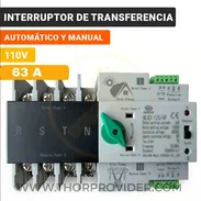 Interruptor De Transferencia Automática (ATS) NLQ3-125 4P 63A Automático Y Manual Para Generador E Inversor. 75$ - Img 55672525