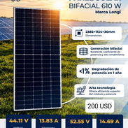 panel solar bifacial 610w - Img 57701137