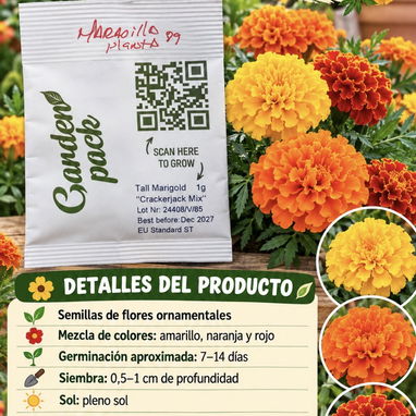 Semillas para sembrar patio y jardín 🪴 - 2/10
