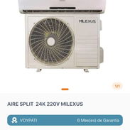 split milexus 24K 220V y split de 1 tonelada desmatt - Img 56821062