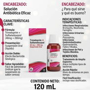 SULFAPRIN EN SUSPENSION 40MG+200MG 120ML (VENCE 07/27) - Img 57568697