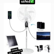 Ventilador Recargable 18” pulgadas de pedestal Gold Crow ➕ Lampara recargable💡 de 8 a 12 horas de uso ⚡️ - Img 55407717