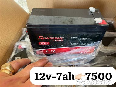 Baterías 12V/7A de 9A para UPS-Backups con garantía y factura - Img 69972000