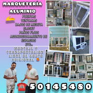 Realizamos todo tipo de diseños modernos en carpintería de aluminio 🪟 y cristal 🔮montaje y transportacion free - Img 54837459