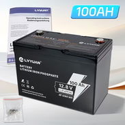 Bateria LVYUAN de iones de litio LiFePO4 de 12V 100Ah - Img 56204623