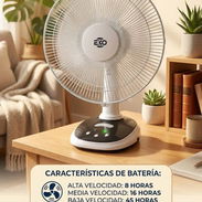 Ventilador recargable EKO 12". Cienfuegos - Img 57630009