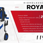Hidrolavadora Royal 2000 psi - Img 55817572