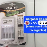 Cargador de pilas AAA y AA en venta - Img 55351592