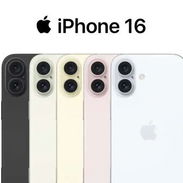 🥬iPhone 16 ⚫️🔵 128GB 100%🔋mica, cargador 20W, forro y audífonos regalo CAJA🚫Garantía 💯 - Img 54053588