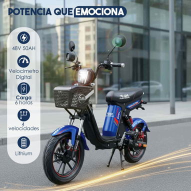 BICIMOTO ELÉCTRICA NOVA 48V50AH - Img 123452397