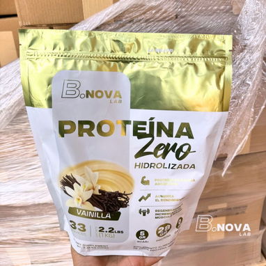Proteina 100%  WHEY Protein ZERO Hidrolizada 1kg 33 servicios - Img 53540799