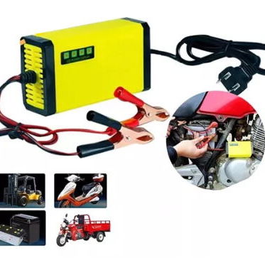 GANGA CARGADOR REPARADOR DE BATERIAS 12-24 VOLT de 6 amp -58237094 - Img 72993649