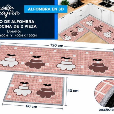 Set de 2 Alfombras para Cocina - 10/10