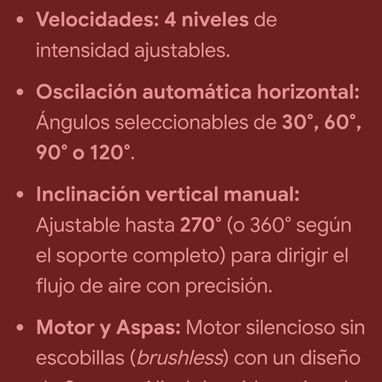 Ventilador recargable F22 40000 ma New - 8/10