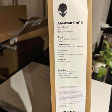 Laptop Alienware M15 R5 edition Ryzen 9 - Img 127587712