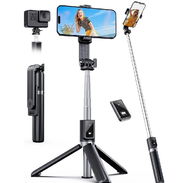 Palo Selfie con trípode de 1 metro de largo y control remoto a distancia *Tienda Online* - Img 57401723